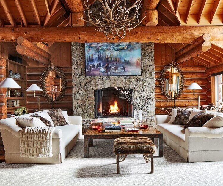 Đặc trưng nổi bật của phong cách Rustic là sử dụng những loại vải thiên nhiên