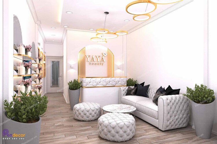 Phong cách thiết kế tiệm spa tân cổ điển
