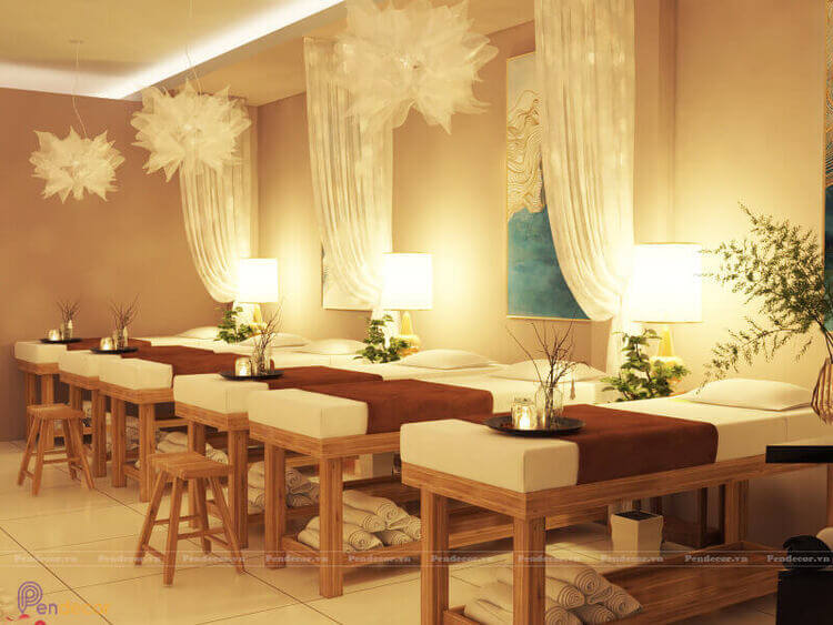 Thiết kế spa nghỉ dưỡng theo kiểu trị liệu