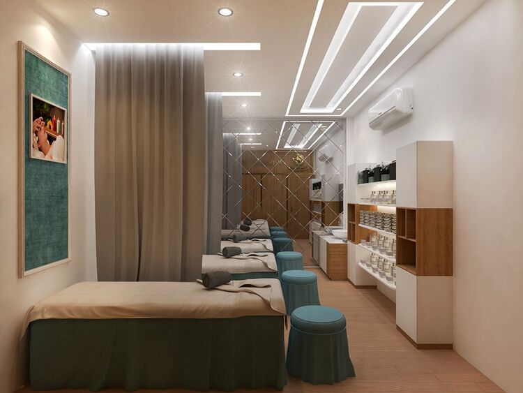 Giường massage có nhiều kích thước và mẫu mã