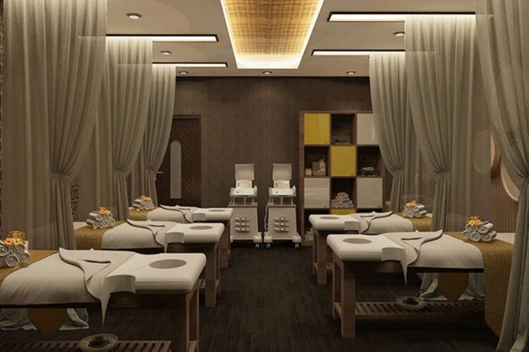Màu sắc phòng massage nên lựa chọn không quá 3 màu chủ đạo
