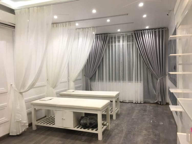 Rèm spa có tính thẩm mỹ cao
