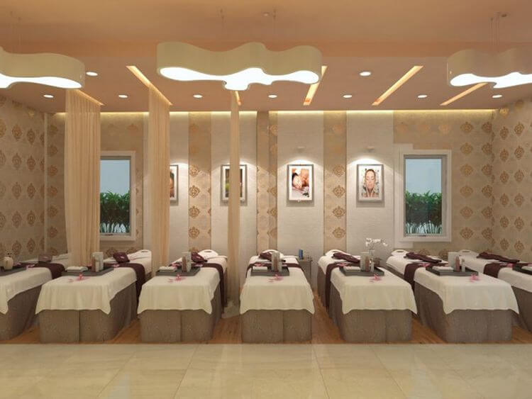 Về màu sắc của rèm cho spa thì chúng ta nên chọn những màu có tông tươi sáng, nhẹ nhàng tạo cảm giác dễ chịu khi nhìn vào