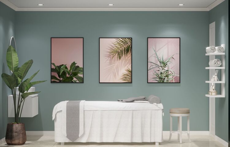 Màu xanh đem đến sự dễ chịu cho khách hàng