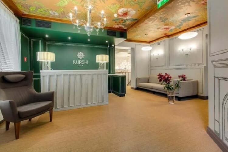 Sảnh spa nên được sắp xếp khoa học, gọn gàng