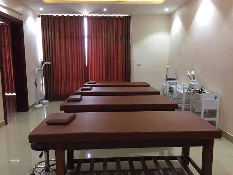 Giường spa tăng thêm sự sang trọng và đẳng cấp cho không gian
