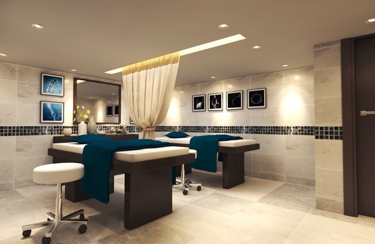 Spa nhỏ, đơn giản, ấn tượng
