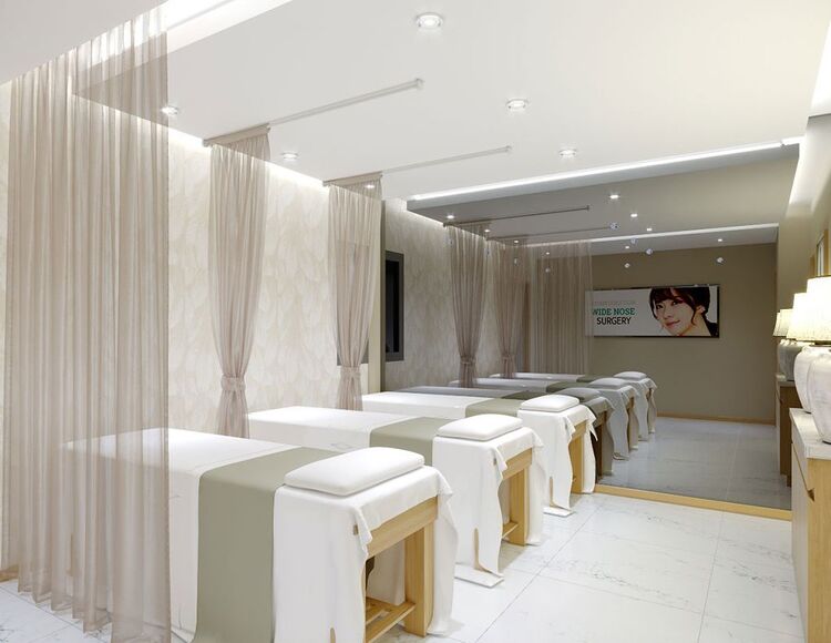 Thiết kế spa tại chung cư với phòng cách hiện đại