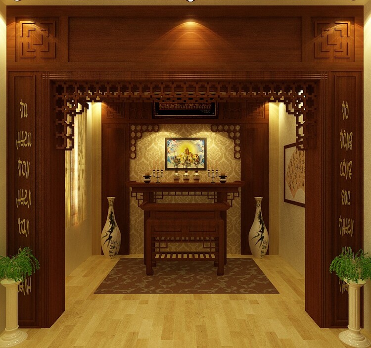 Ánh sáng và màu sắc đèn thờ rất quan trọng