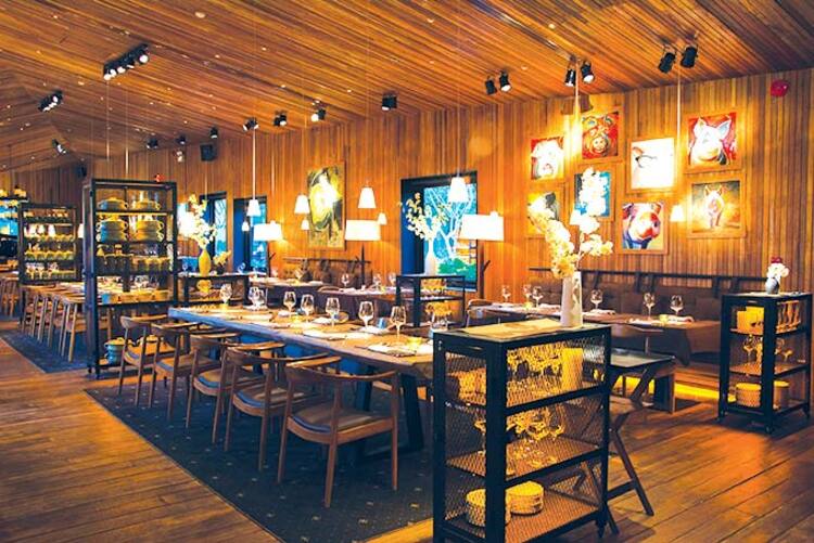 Thiết kế nhà hàng đem lại tính thẩm mỹ cao, kiến trúc độc đáo
