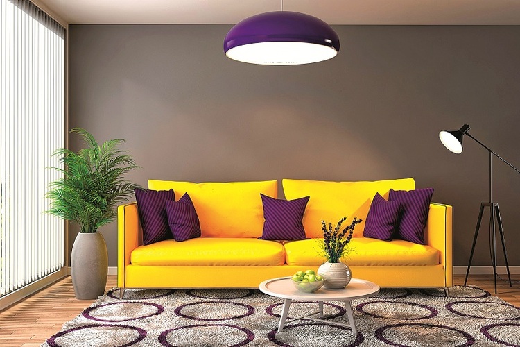 Cách sơn tường đẹp bằng màu tương phản