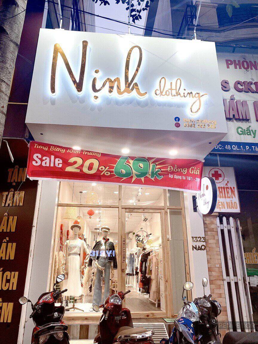 Thiết kế bảng hiệu 3d