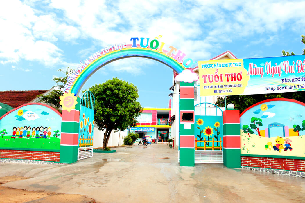 Tham khảo những mẫu thiết kế biển hiệu mầm non đẹp, hợp xu hướng