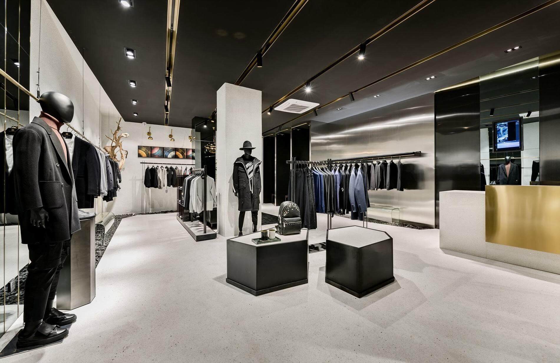 Một vài mẫu thiết kế nội thất shop thời trang đẹp, hợp xu hướng