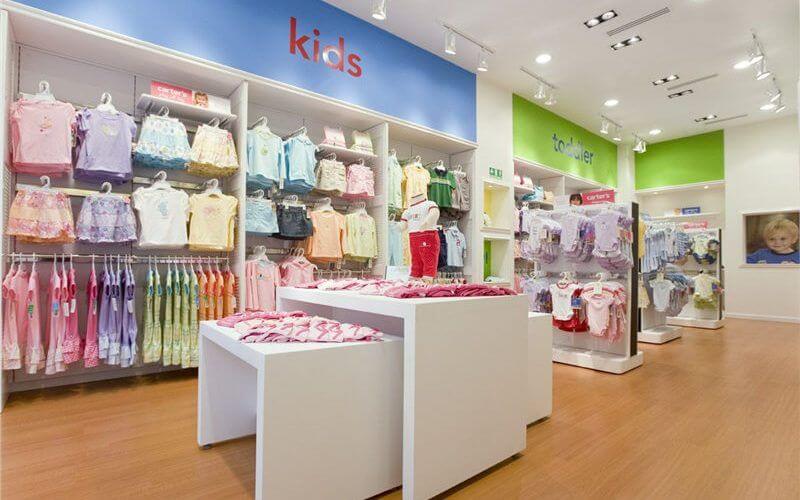 Tham khảo mẫu thiết kế cửa hàng bán đồ sơ sinh đẹp, ấn tượng