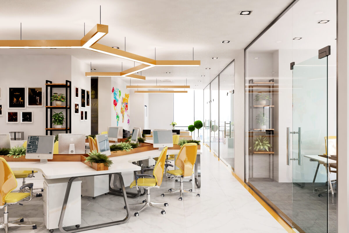 thiet ke van phong Pendecor