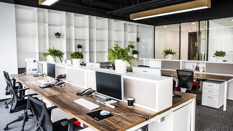 Cần bố trí nội thất thông minh, khoa học cho văn phòng 50m2