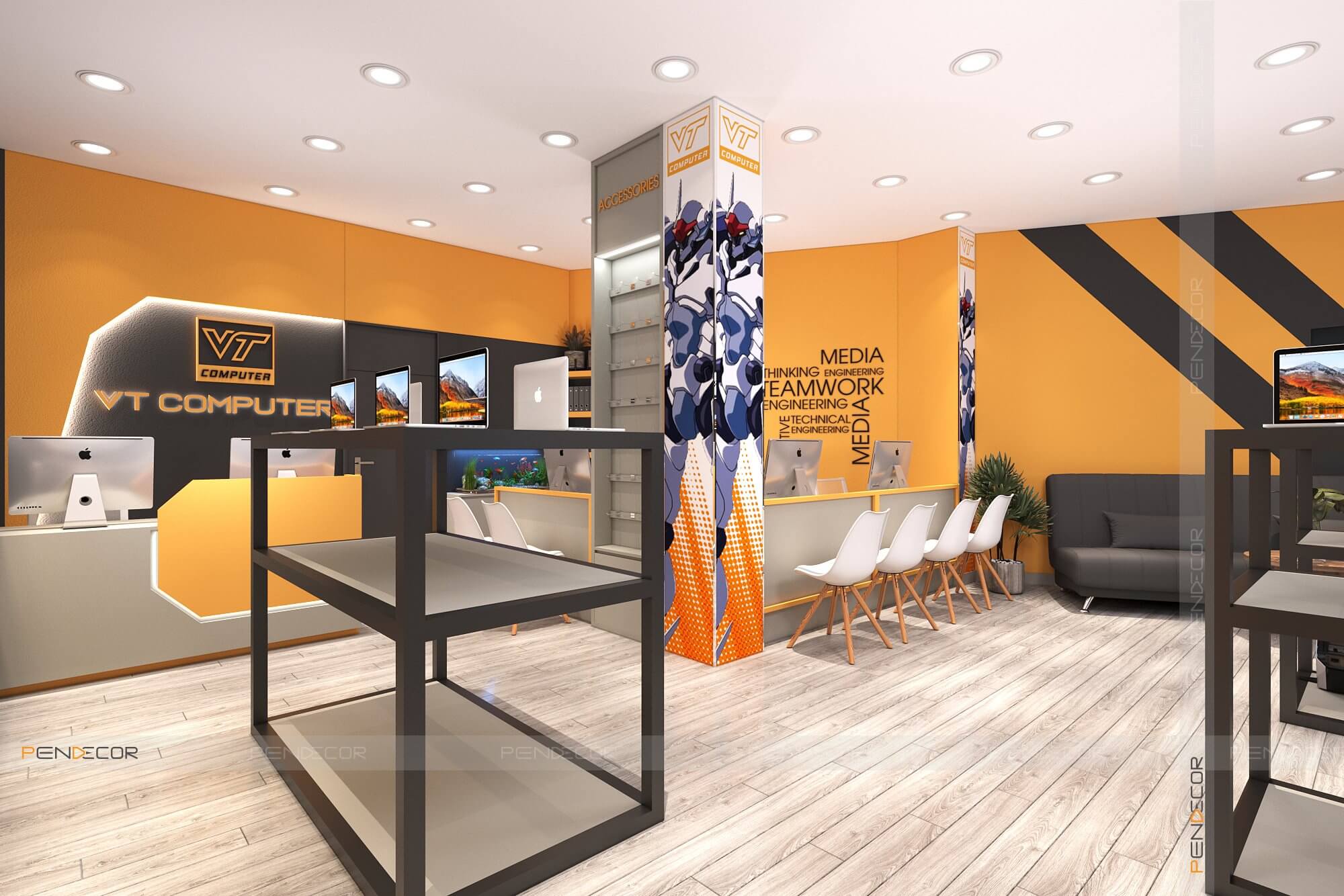 Thiết Kế Shop Máy Tính VT Computer