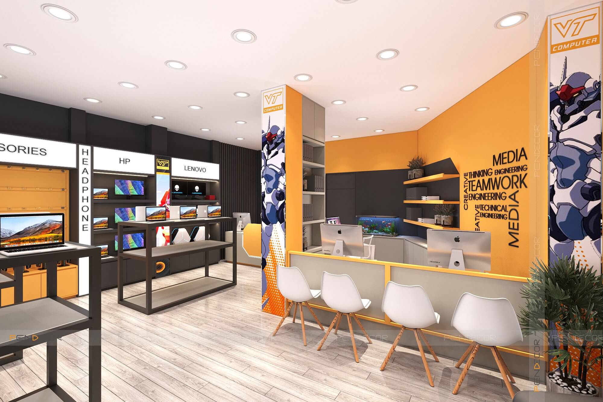 Thiết Kế Shop Máy Tính VT Computer