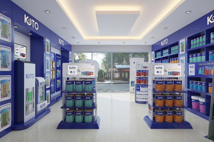 Không gian mở rất thuận lợi cho công tác bày trí, xuất nhập