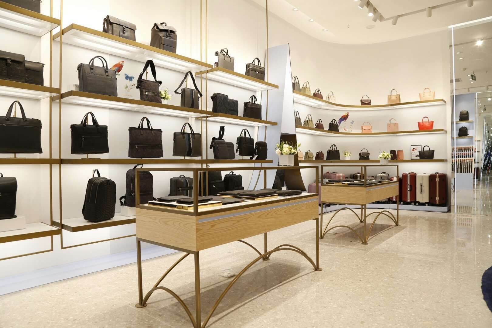 Thiết kế shop túi xách đơn giản, tinh tế - 3