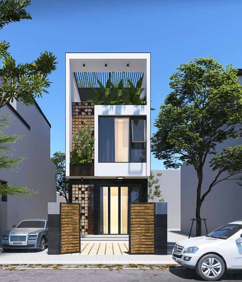 Phong thủy mặt tiền nhà ở