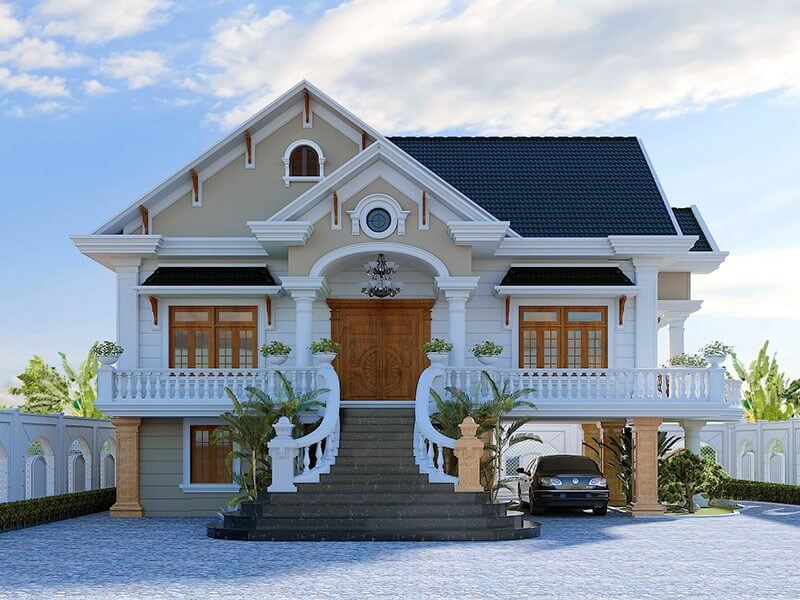 13+ mẫu mặt tiền nhà 10m đẹp mê mẩn không thể rời mắt