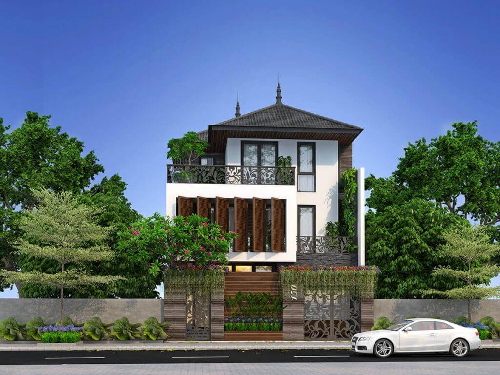 05 yếu tố cần lưu ý khi thiết kế mặt tiền nhà 3 tầng