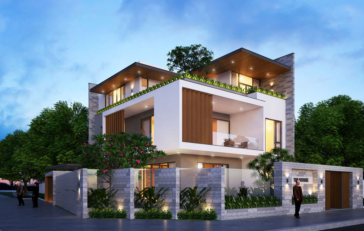 mẫu mặt tiền nhà đẹp ấn tượng cho mọi căn nhà