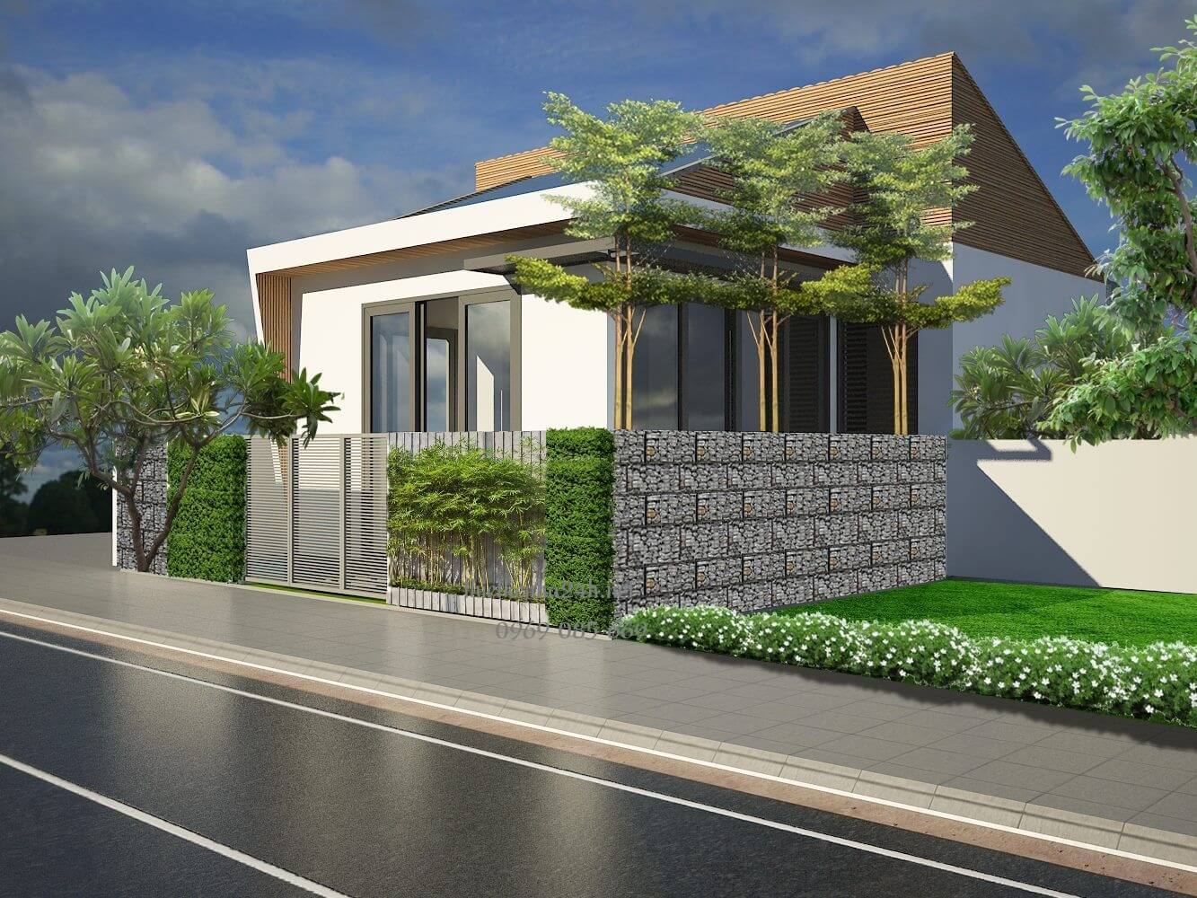 13+ mẫu thiết kế mặt tiền nhà cấp 4 5m đẹp không thể rời mắt