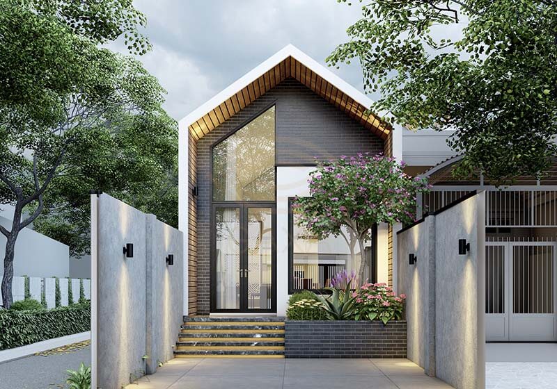 Gợi ý 05 phong cách trang trí mặt tiền nhà cấp 4 5m