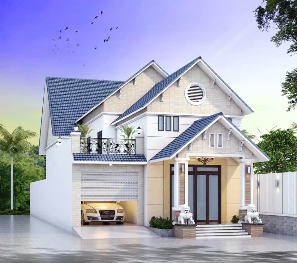 TOP 09+ mẫu mặt tiền nhà cấp 4 gác lửng đình đám, không thể rời mắt