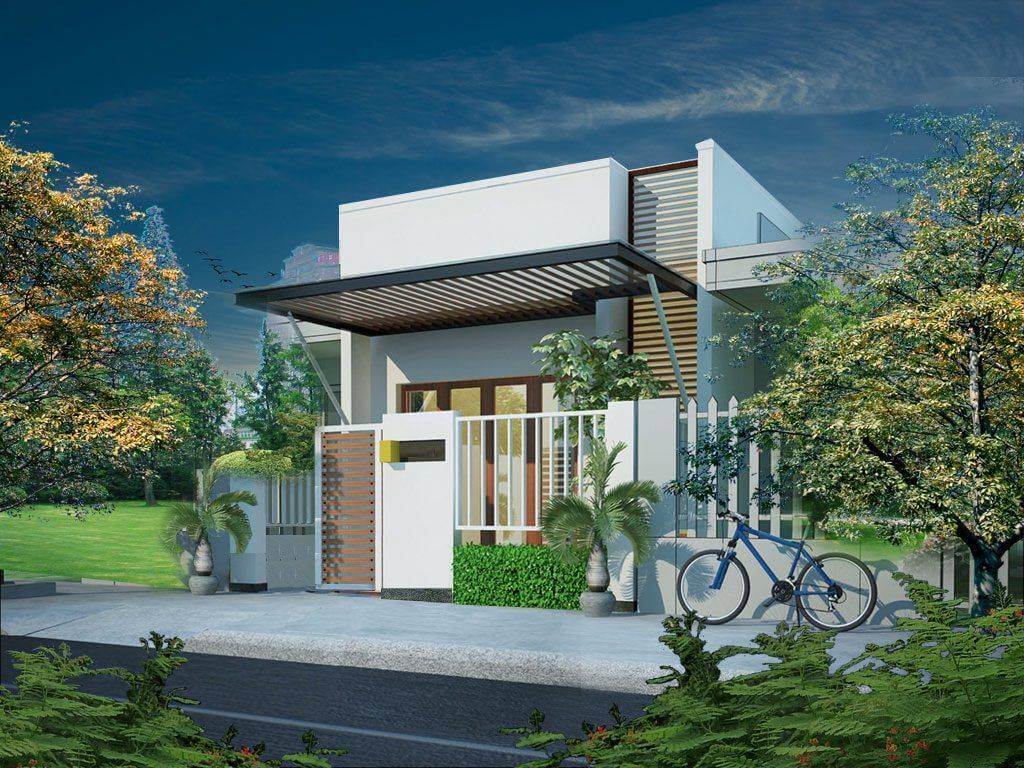 04 yếu tố phong thủy cần đảm bảo trong thiết kế mặt tiền nhà cấp 4 gác lửng