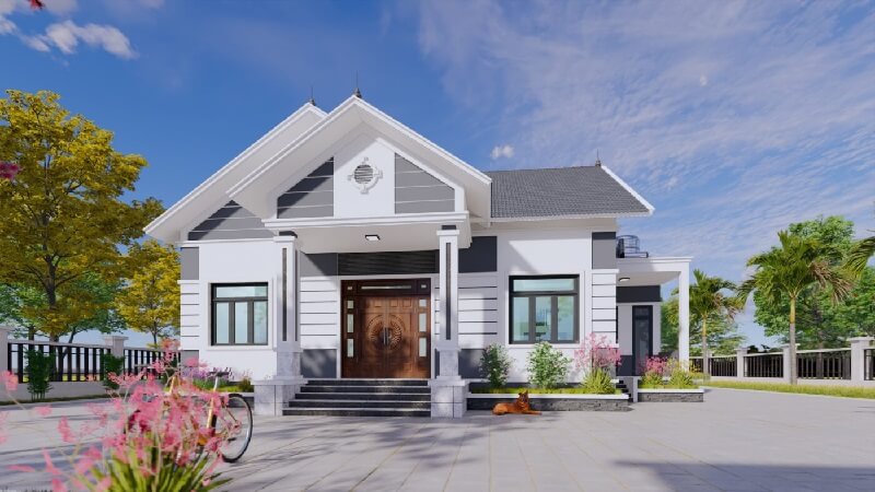 21+ mẫu nhà cấp 4 2 mặt tiền đẹp không thể rời mắt