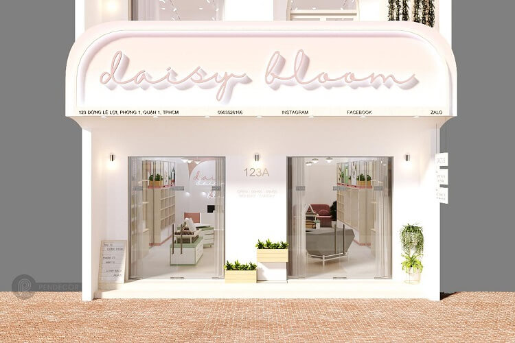 Thiết kế bảng hiệu shop mỹ phẩm: #05 điều phải biết trước khi làm 
