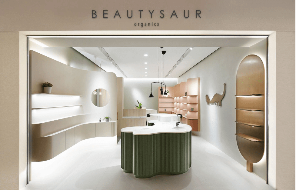15+ mẫu thiết kế showroom mỹ phẩm đẹp mê mẩn không thể rời mắt