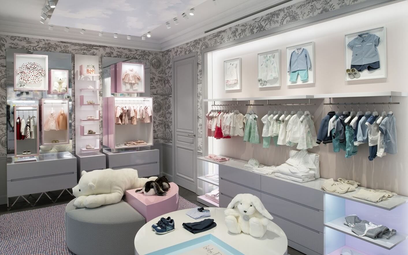 19+ mẫu trang trí shop quần áo trẻ em diện tích nhỏ siêu đẹp dành cho bạn