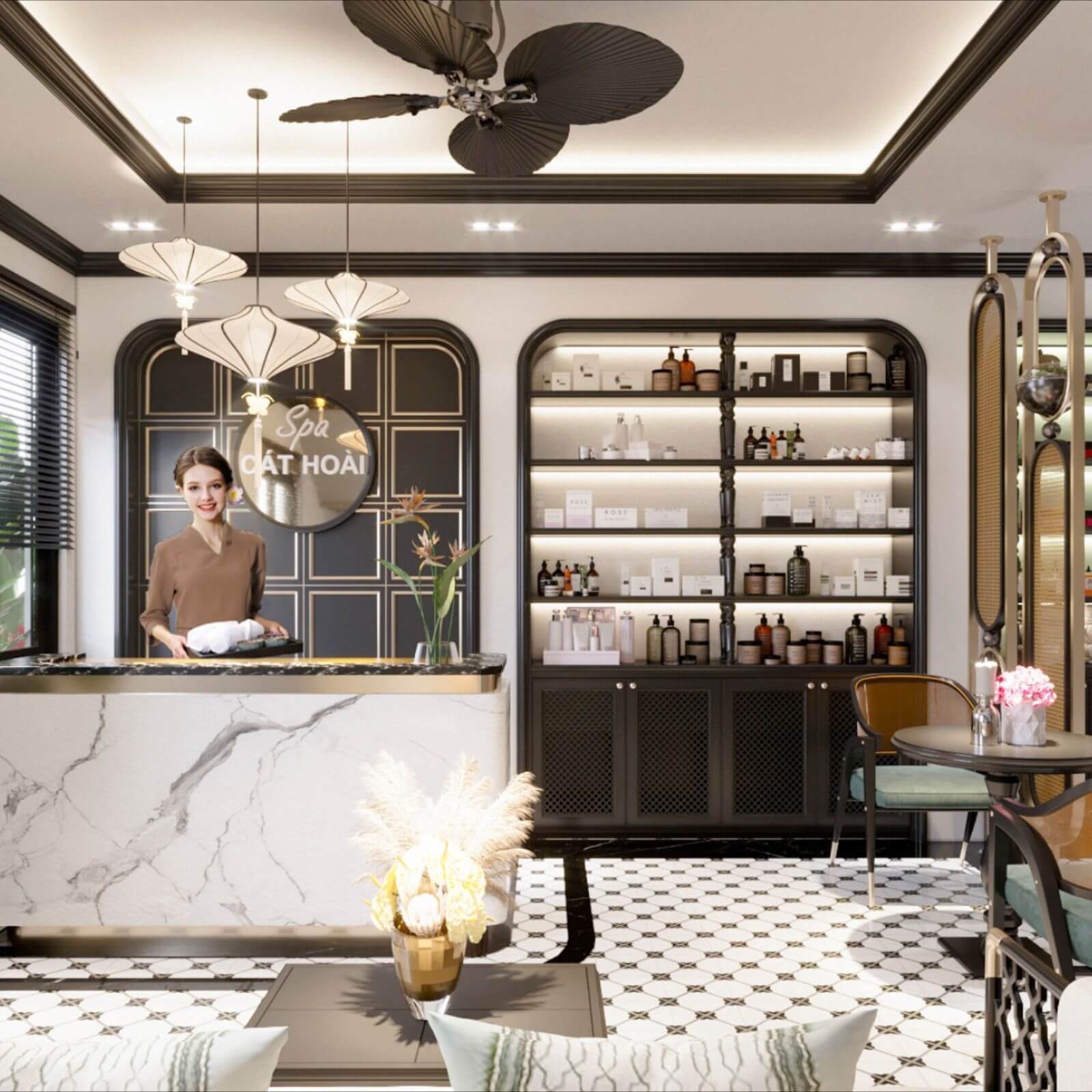 Top 10+ thiết kế spa phong cách indochine đẹp, XU HƯỚNG hot nhất 2023