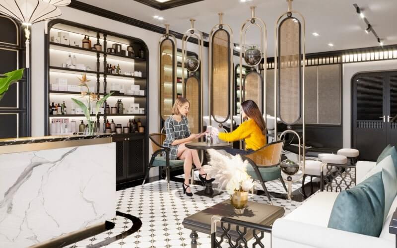 Thiết kế spa phong cách indochine là gì?
