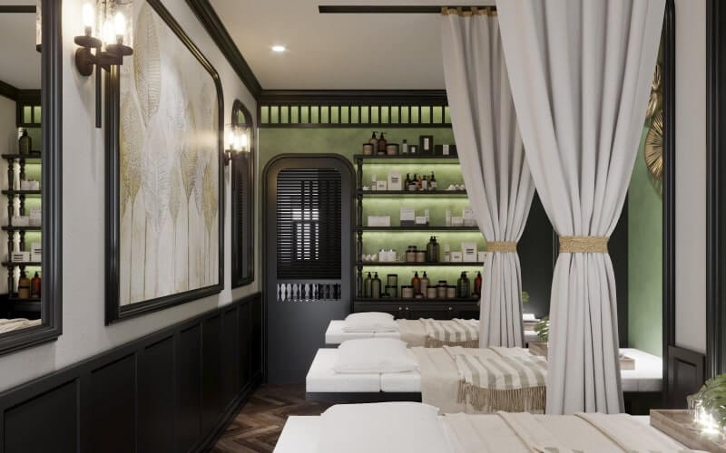 10+ mẫu thiết kế spa phong cách Indochine SIÊU ĐẸP, gợi ý tốt nhất cho bạn