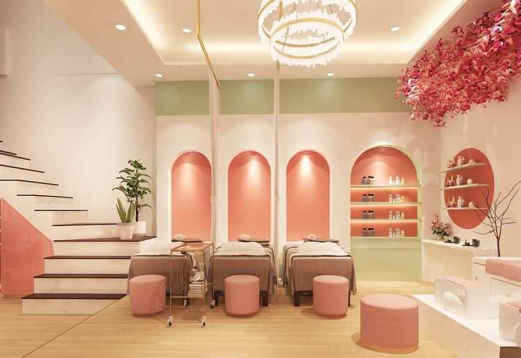 Top 11+ thiết kế spa cho người mệnh hỏa CHUẨN phong thủy, siêu đắt khách
