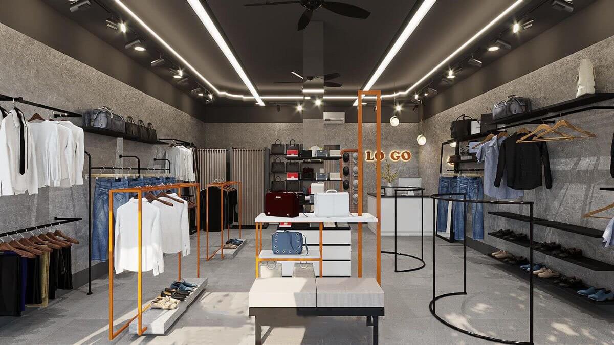 mẫu thiết kế showroom thời trang - 9