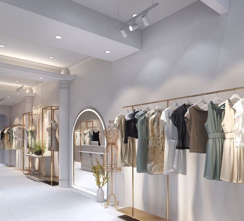 công ty thi công shop tại tphcm - Pendecor