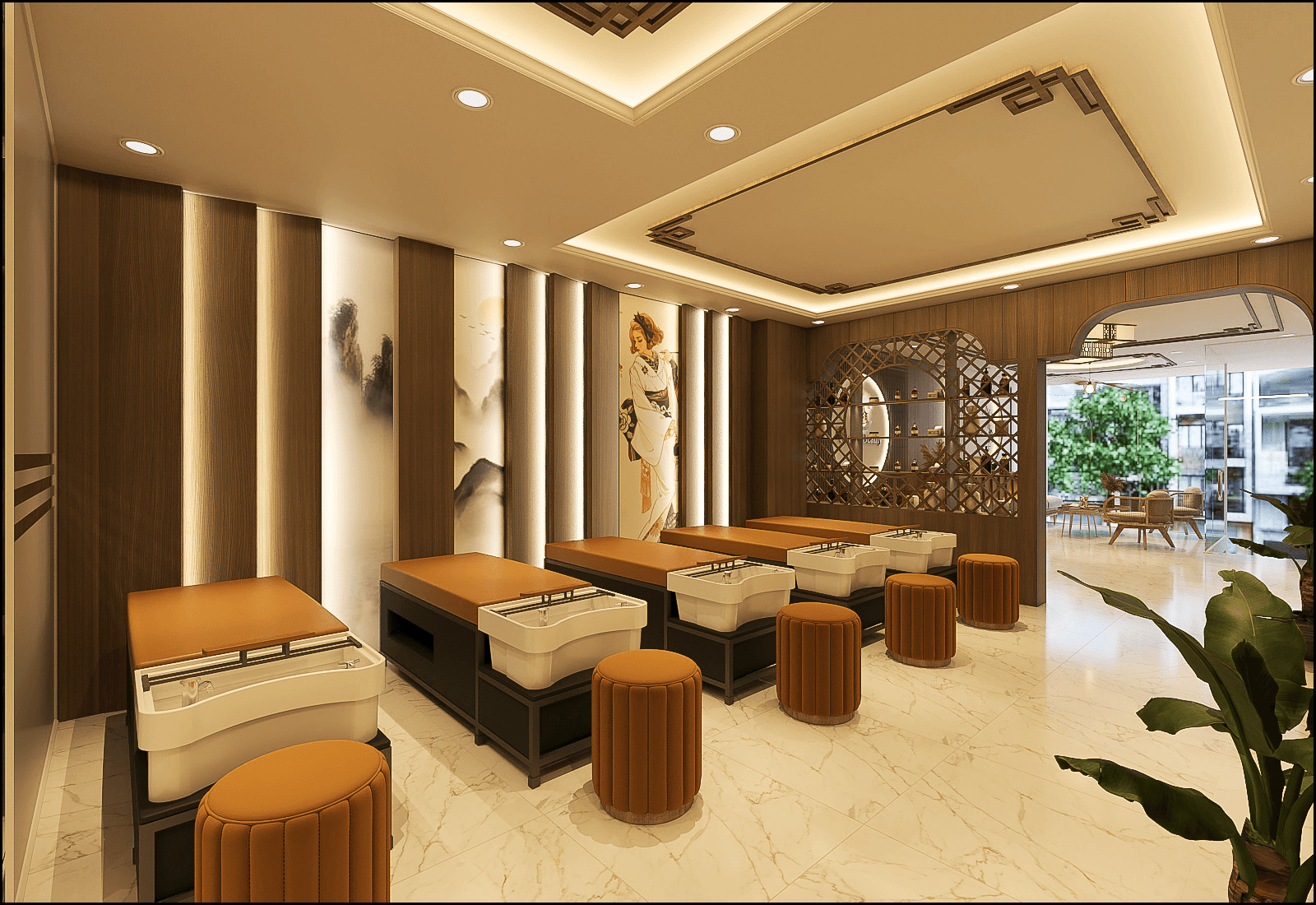 mẫu thiết kế spa 30m2 - 15