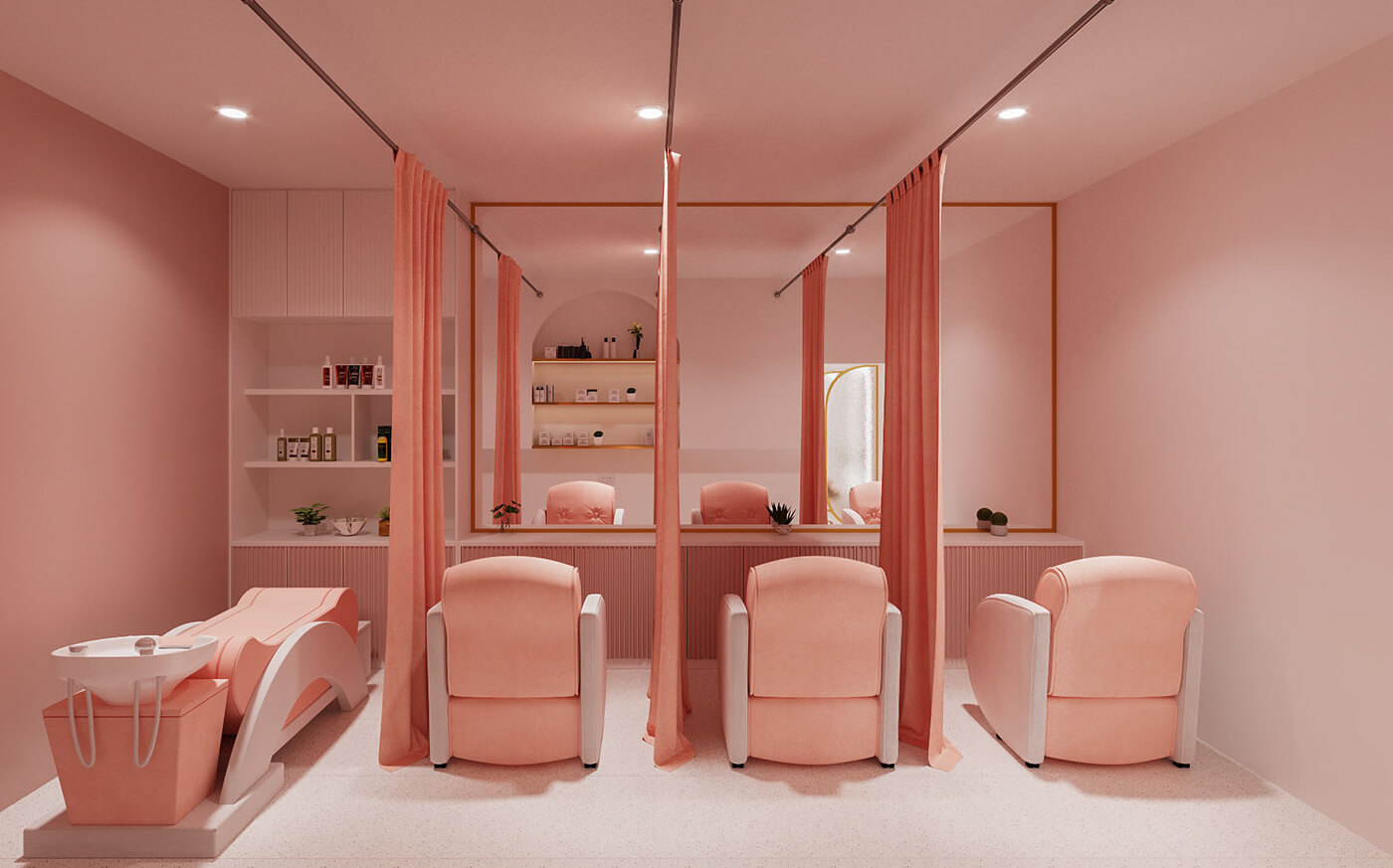 Phong cách thiết kế dành cho spa 30m2