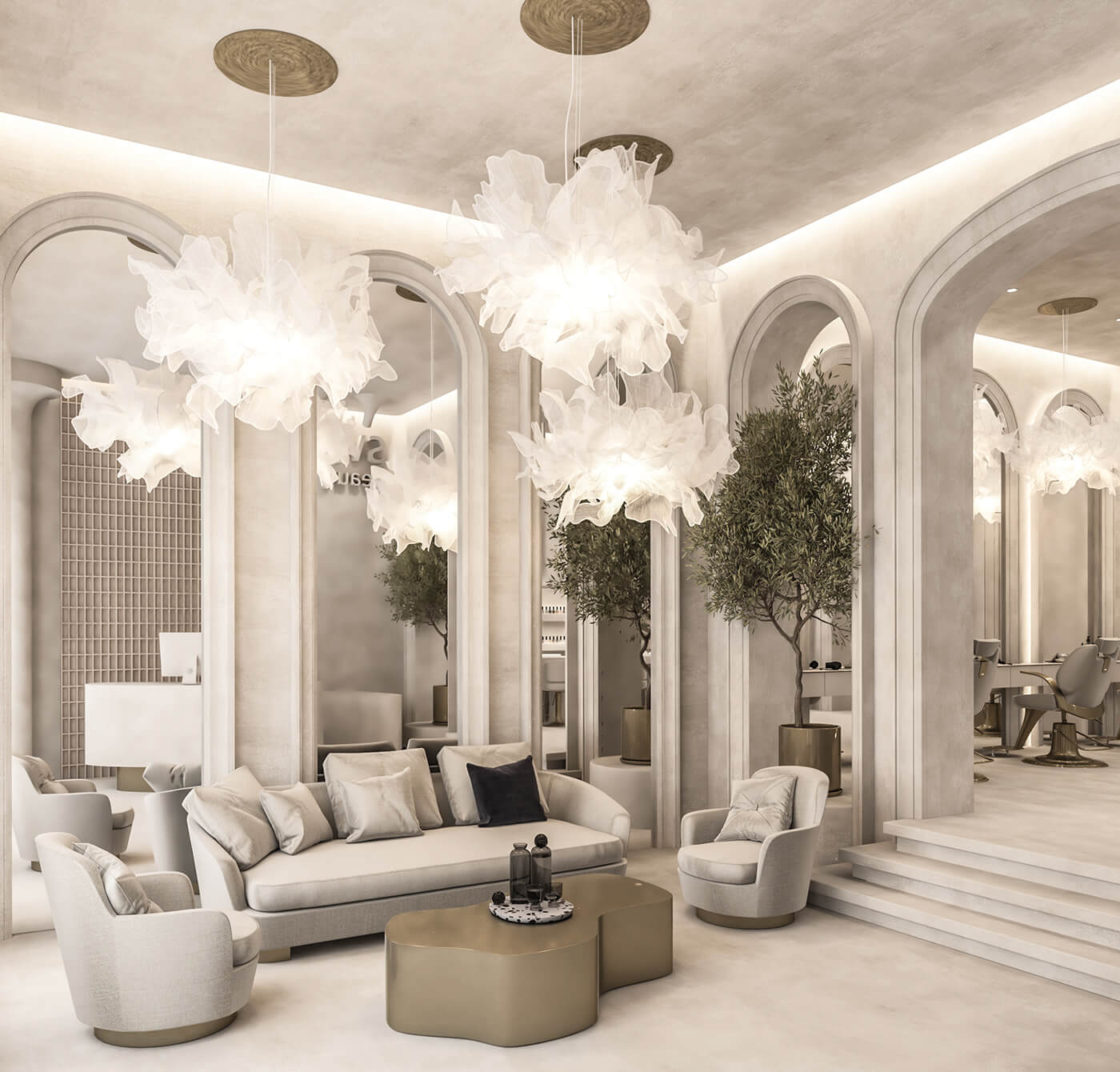 mẫu thiết kế spa 30m2 - 6