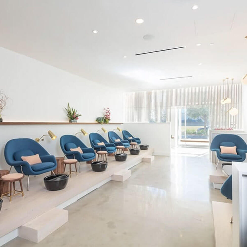 nội thất tiệm nail Pendecor
