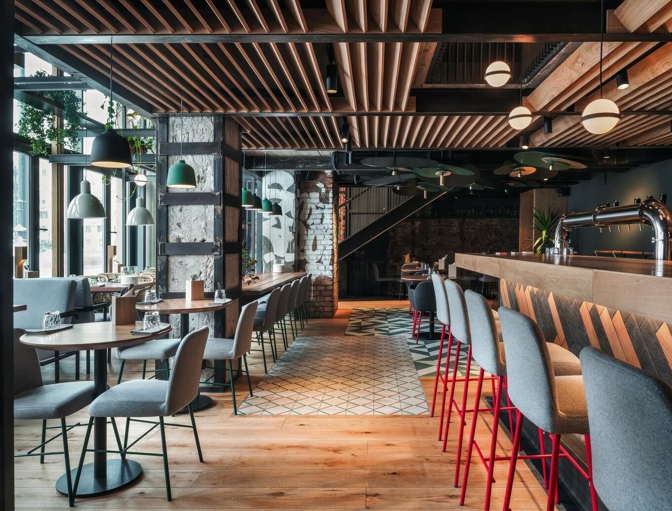 nội thất nhà hàng khách sạn Pendecor