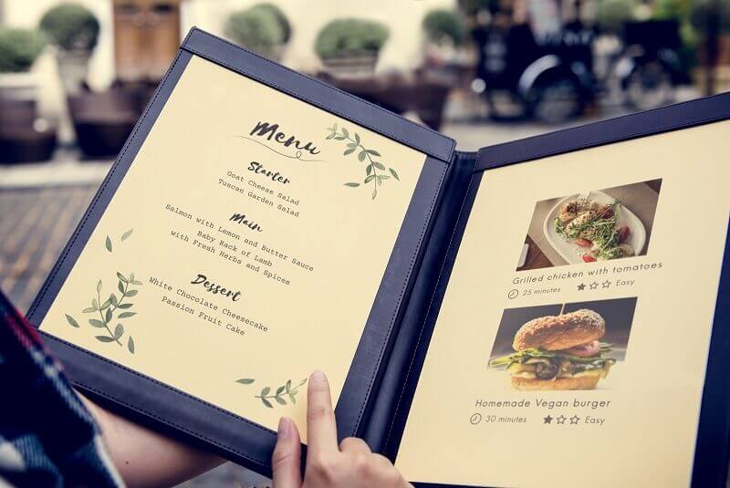 thiet ke menu cho nha hang Pendecor