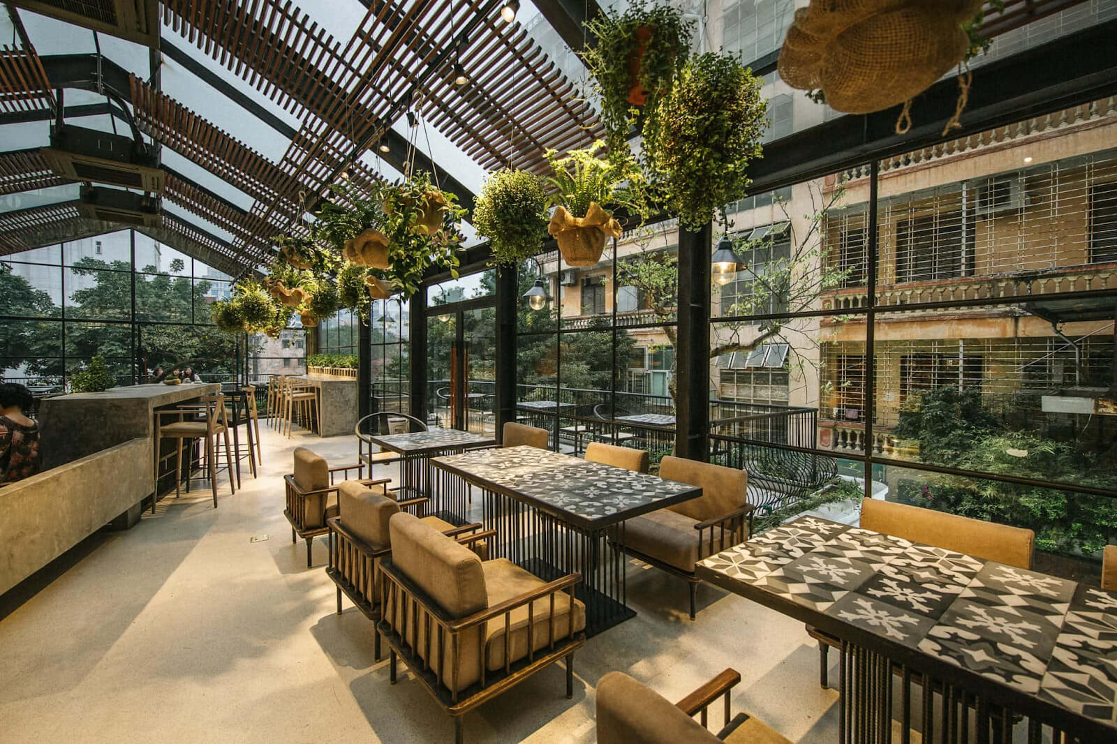 thiết kế quán nhậu sân vườn Pendecor